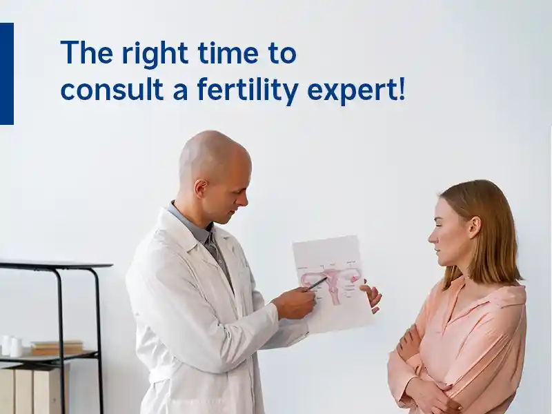The right time to consult a fertility expert