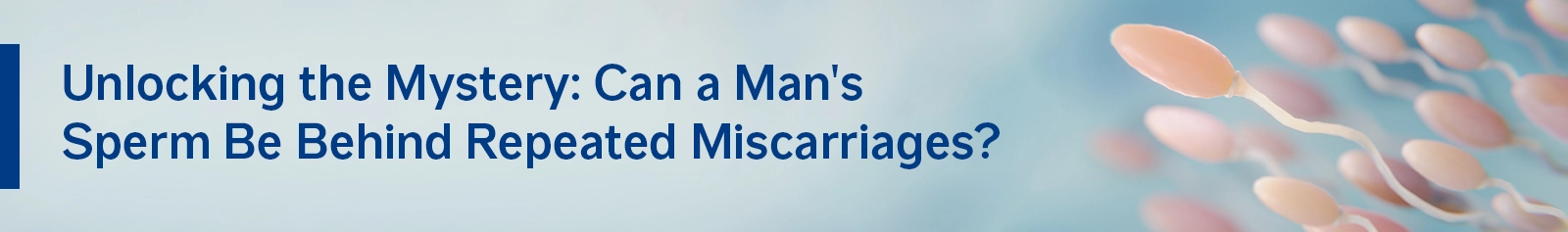 Unlocking the Mystery: Can a Man's Sperm Be Behind Repeated Miscarriages?